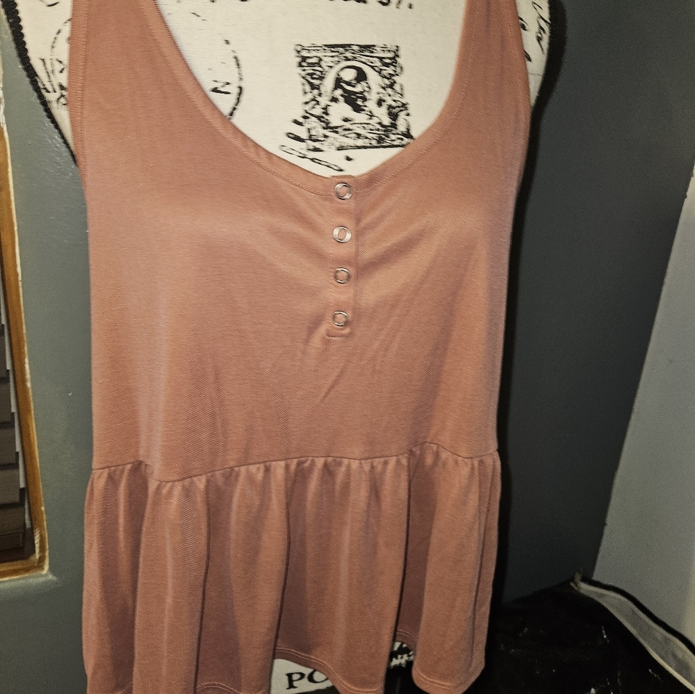 Lucky Brand Womans Crop Top Size Xl - Picture 2 of 12